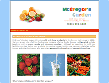 Tablet Screenshot of mcgardens.com